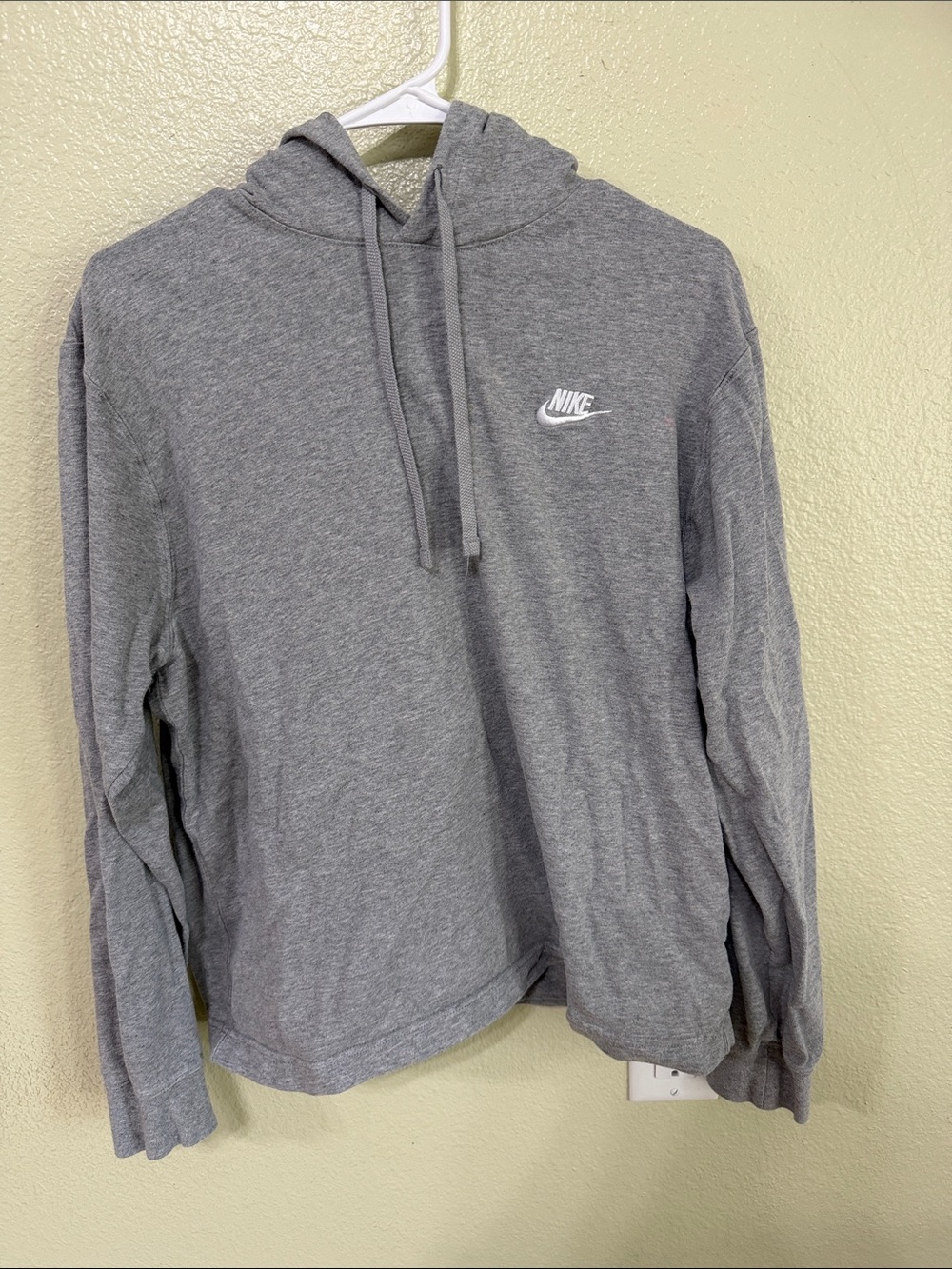 Nike Gray Heather Pullover Hoodie